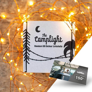 Pack Carte Cadeau 150 € + 1 accessoire Vanlife au choix