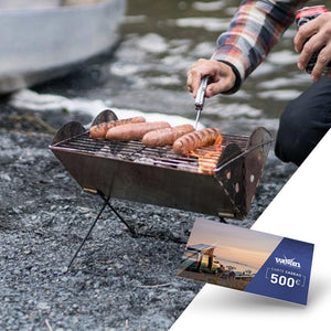 Pack Carte Cadeau 500 € + 1 accessoire Vanlife au choix